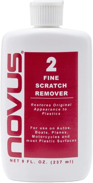 Novus Plastic Polish & Scratch Remover – For windshields, helmet shields  and goggles