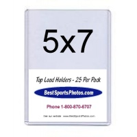 5x7 Photos Top Load Holder - Pack of 25