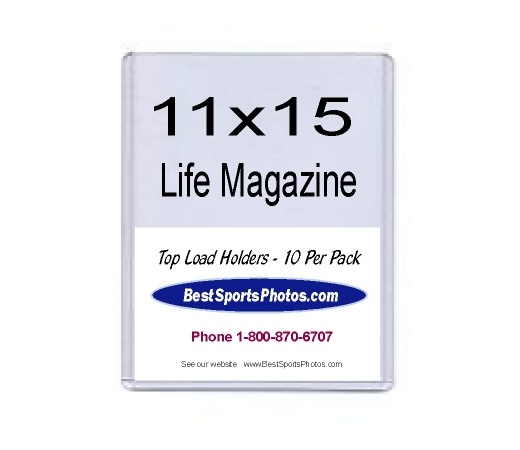 11x15 Life & Large Magazine Top Load - Pack of 10